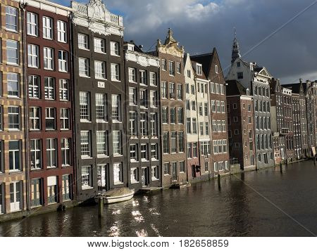 the City of Amsterdam in the netherlands