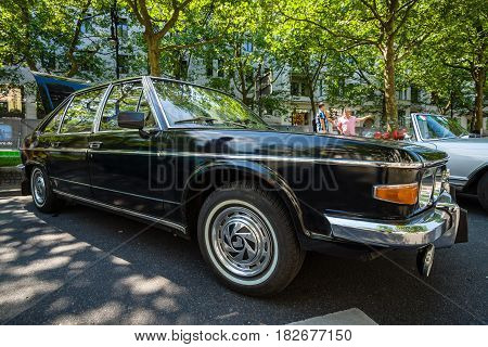 BERLIN - JUNE 05 2016: Full-size luxury car Tatra 613. Classic Days Berlin 2016.
