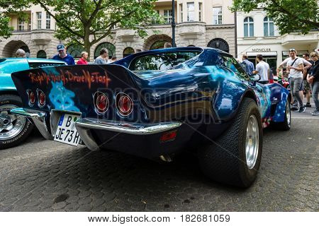 BERLIN - JUNE 05 2016: Sports car Chevrolet Corvette Stingray Coupe 
