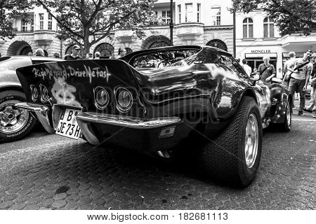 BERLIN - JUNE 05 2016: Sports car Chevrolet Corvette Stingray Coupe 