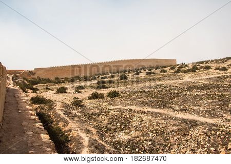 Yellow Mountains And Beautiful Panoramic View