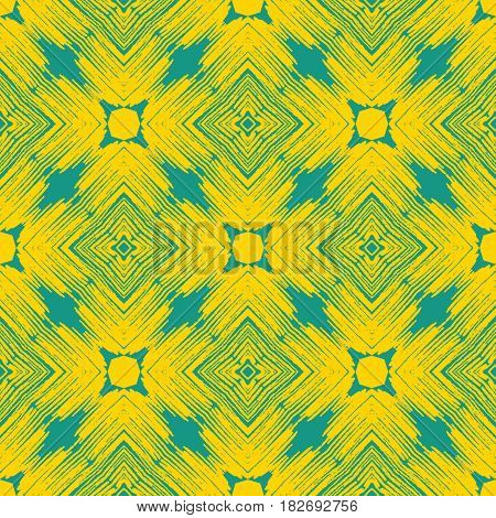 Abstract rhombus seamless vector pattern, Modern stylish texture. Repeating geometric tracery.