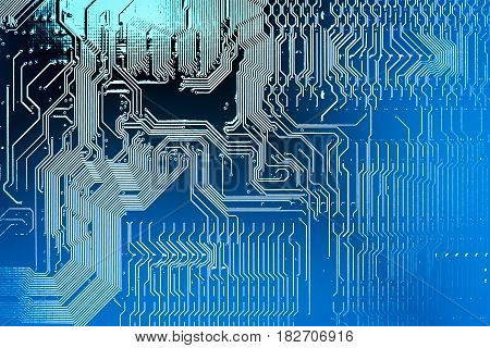 Circuit board. Electronic computer hardware technology. Motherboard digital chip. Tech science background. Integrated communication processor. Information engineering component.