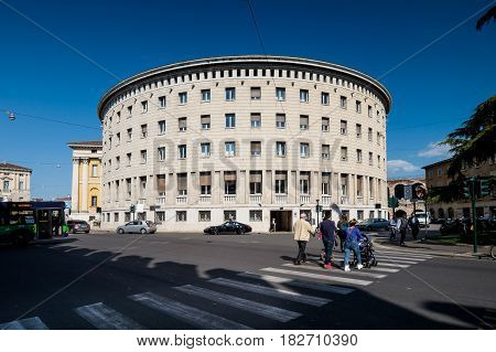 Verona, Italy - April 04, 2017: Cityscape Of Verona, Veneto