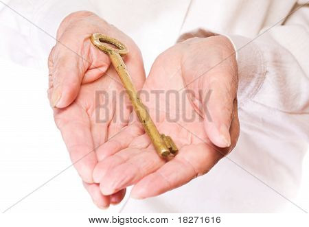 Schlüssel in alte Hasen