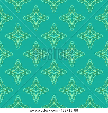 Stars Seamless pattern, Vector illustration, Modern stylish texture. Repeating geometric tracery.