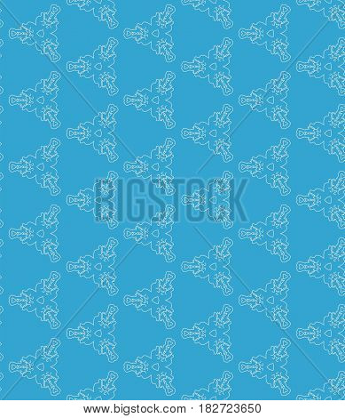 Vector Seamless Geometry Pattern for Print fabric, Background for Web and Digital