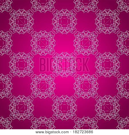 Vector Seamless Geometry Pattern for Print fabric, Background for Web and Digital