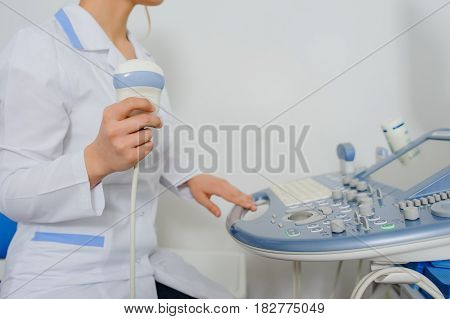 Ultrasound Examination Usg Machine