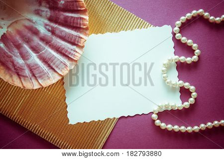stylish vintage background with corrugated golden paper