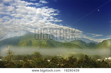 Montagnes de Emei