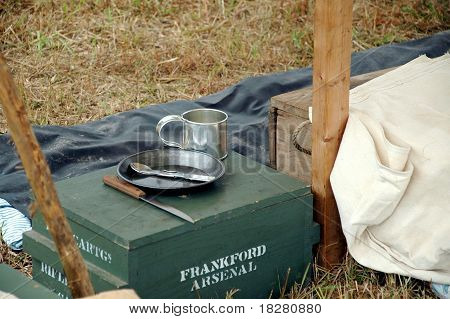 Guerra civile Camp Mess Kit