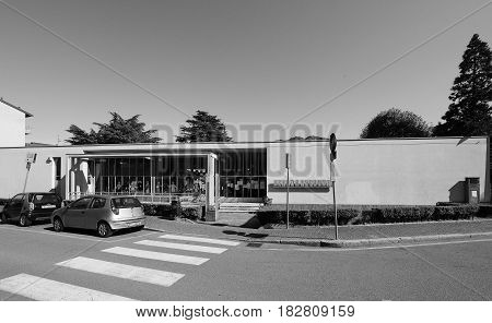 Asilo St Elia Kindergarten In Como In Black And White