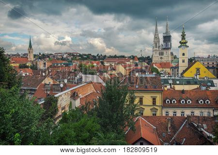 View from the city from above - Croatia