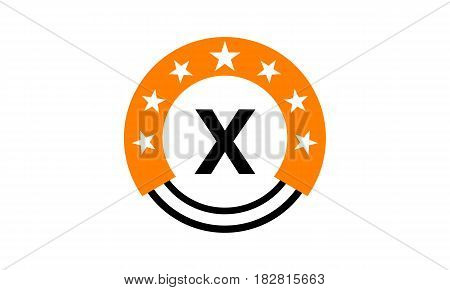 This vector describe about Star Union Initial X