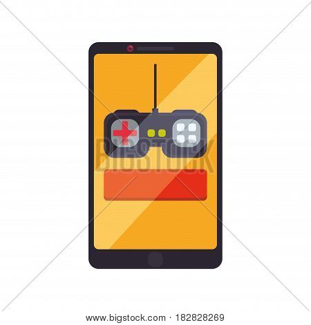 Console gamepad device vector illustration graphic icon design