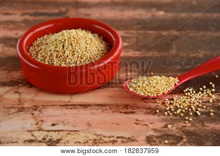 Amaranth Grain, Edible Starchy Seeds Like Cereals