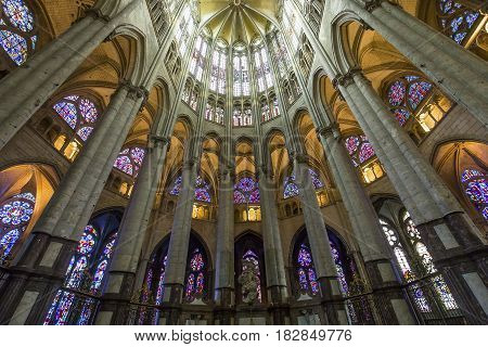 Saint Peter Beauvais Cathedral, In Beauvais, France