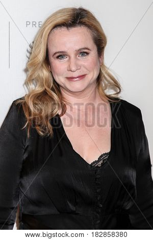 NEW YORK, NY - APRIL 20: Actress Emily Watson attends the 'Genius' Premiere during the 2017 Tribeca Film Festival at BMCC Tribeca PAC on April 20, 2017 in New York City.