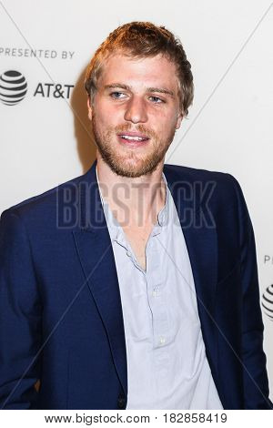 NEW YORK, NY - APRIL 20: Johnny Flynn attends the 'Genius' Premiere during the 2017 Tribeca Film Festival at BMCC Tribeca PAC on April 20, 2017 in New York City.