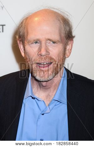 NEW YORK- APRIL 20: Filmmaker Ron Howard  attends the `Genius` Premiere during Tribeca Film Festival 2017 at BMCC Tribeca PAC on April 20, 2017 in New York City