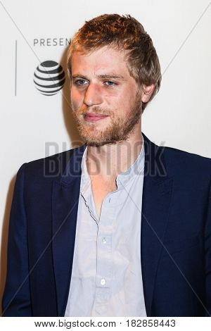 NEW YORK, NY - APRIL 20: Johnny Flynn attends the 'Genius' Premiere during the 2017 Tribeca Film Festival at BMCC Tribeca PAC on April 20, 2017 in New York City.