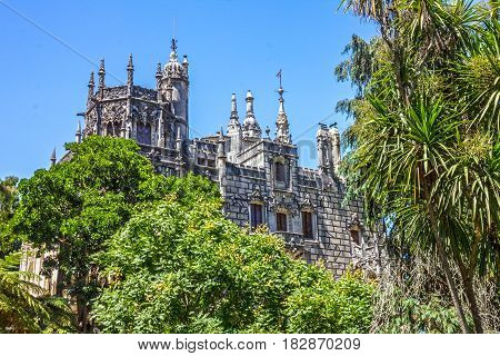 Palace Quinta da Regaleira, Sintram Portugal. Palace with symbols related to alchemy Masonry the Knights Templar and the Rosicrucians