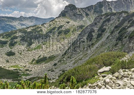 Amazing Landscape from Banderitsa pass, Pirin Mountain, Bulgaria