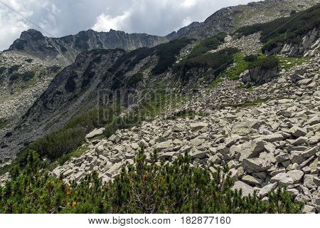 Amazing Landscape from Banderitsa pass, Pirin Mountain, Bulgaria