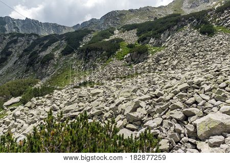 Amazing Landscape from Banderitsa pass, Pirin Mountain, Bulgaria