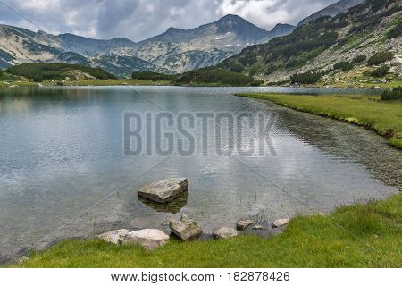 Amazing Panorama of Banderishki Chukar and Muratovo lake, Pirin Mountain, Bulgaria