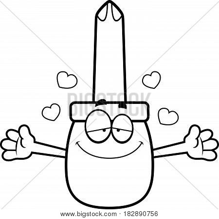 Cartoon Screwdriver Hug