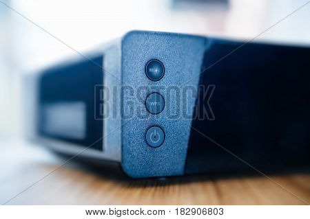 Internet Modem Tv Box Supplied By Internet Provider Company