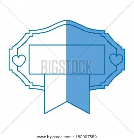 Decorative frame bannner icon vector illustration graphic design