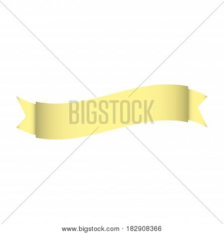 Empty ribbon bannner icon vector illustration graphic design