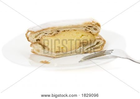 Custard Slice On Plate
