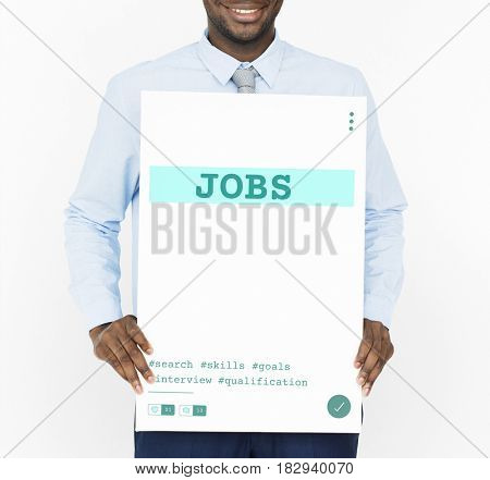 Job Career Hiring Recruitment Qualification Graphic