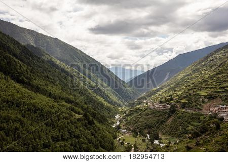 Four Girls Mountain in Sichuan of China