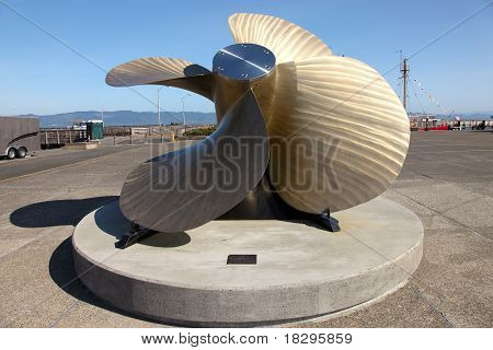 Bronzové vrtule, Astoria Oregon.