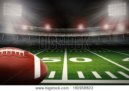 Football On Field