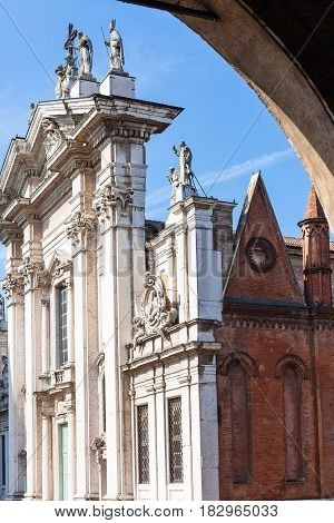 Duomo Cathedral From Loggia Of Palazzo Ducale