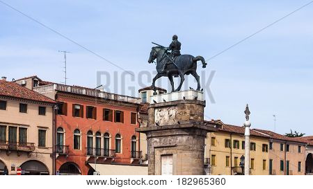 Equestrian Statue Of Gattamelata By Donatello