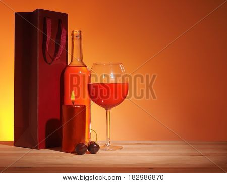 Glass Of Red Wine