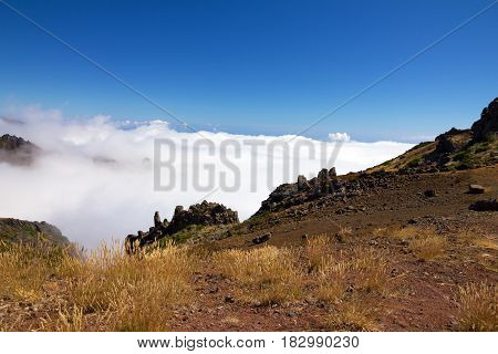 Madeira island, Portugal. Peak Ariero, Pico Arierio