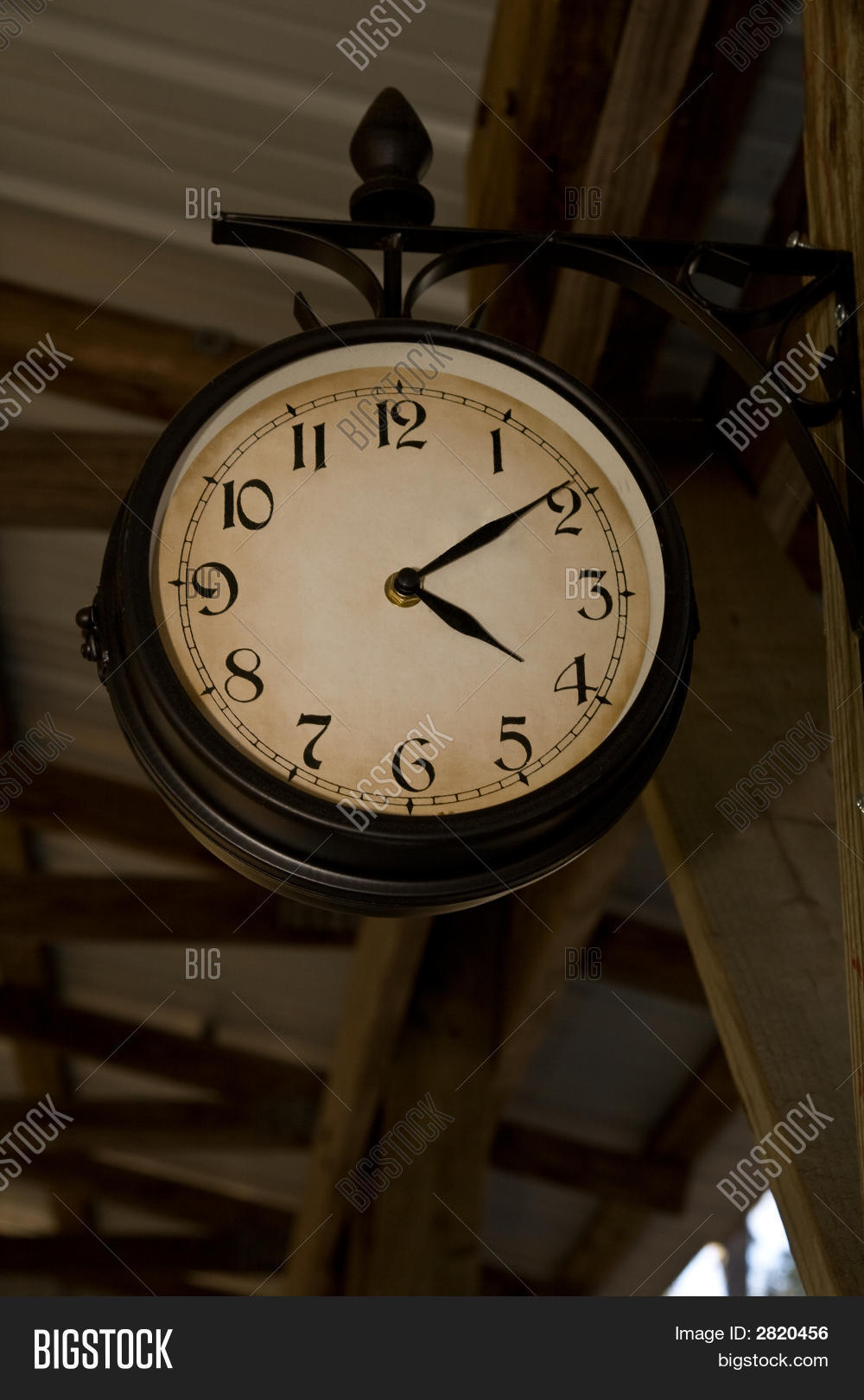 Train Depot Clock Image & Photo (Free Trial) Bigstock