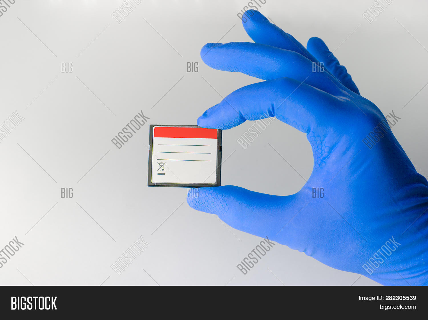 Rubber Gloved Hand Image Photo Free Trial Bigstock