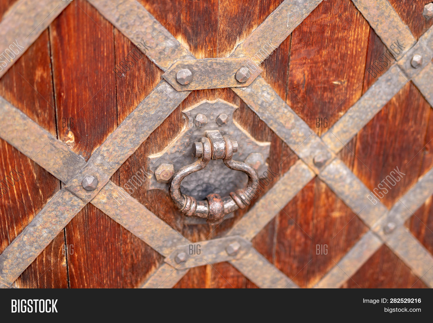 Old Carved Knocker Image Photo Free Trial Bigstock