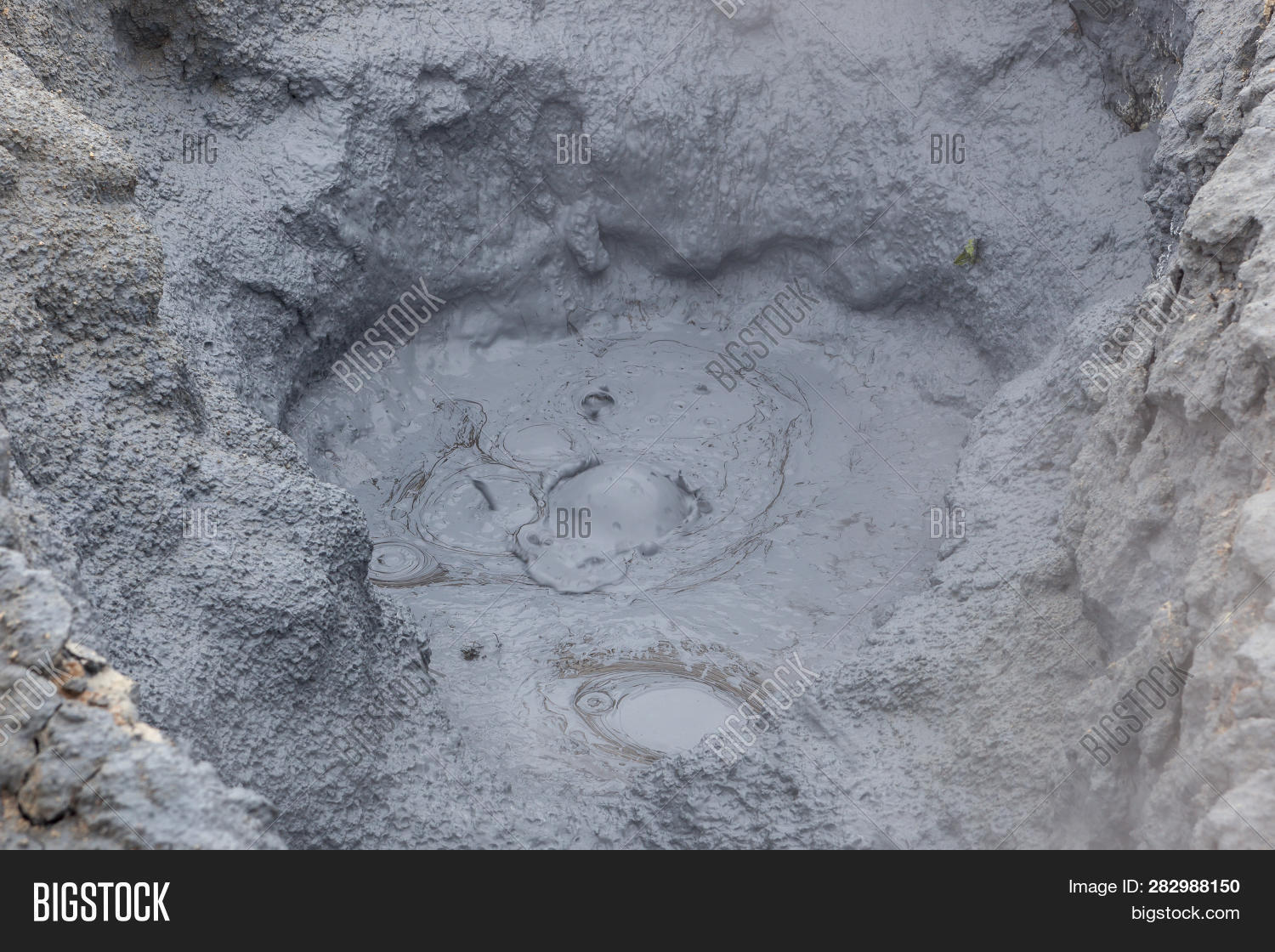 Mud Bubbling Hole Image & Photo (Free Trial) Bigstock