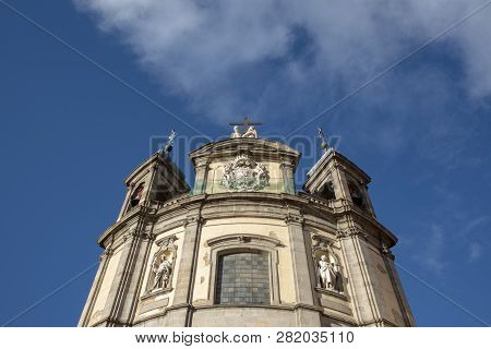 View Of Basilica Of San Miguel In City Of Madrid, Spain