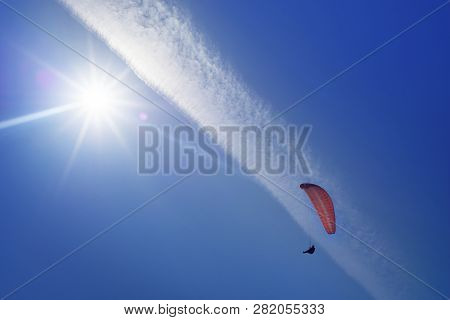 Air Paragliding Under The Sun